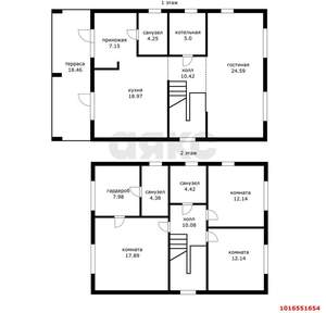 Дом 168м&sup2;, 2-этажный, участок 4 сот.  