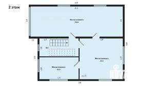 Дом 158м&sup2;, 2-этажный, участок 4 сот.  
