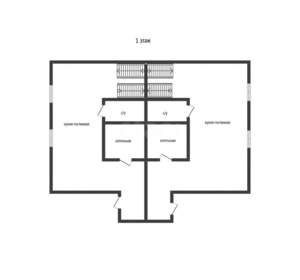Дом 162м&sup2;, 2-этажный, участок 6 сот.  