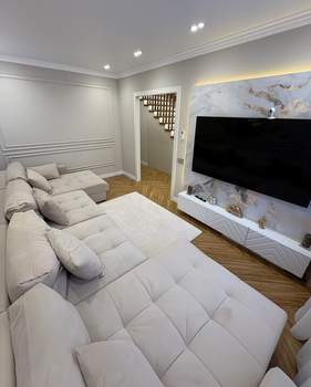 Дом 90м&sup2;, 2-этажный, участок 1 сот.  