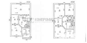 Дом 150м&sup2;, 2-этажный, участок 3 сот.  
