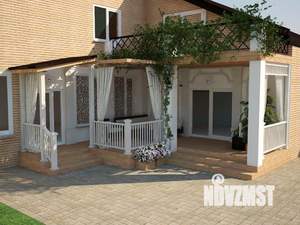 Дом 270м&sup2;, 2-этажный, участок 8 сот.  