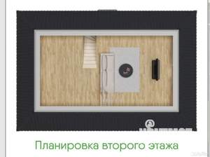 Дом 101м², 2-этажный, участок 3 сот.  