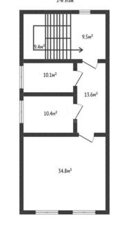 Дом 234м², 3-этажный, участок 333 сот.  