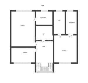 Дом 120м², 2-этажный, участок 5 сот.  