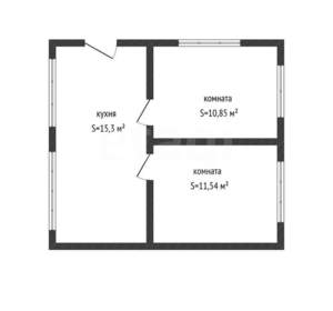 Дом 117м&sup2;, 2-этажный, участок 4 сот.  