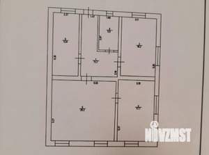 Дом 92м&sup2;, 1-этажный, участок 3 сот.  
