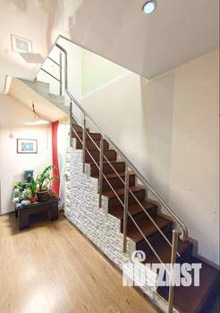 Таунхаус 76м&sup2;, 2-этажный, участок 1 сот.  