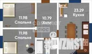 Дом 120м², 1-этажный, участок 4 сот.  