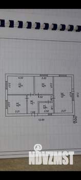 Дом 80м², 1-этажный, участок 3 сот.  