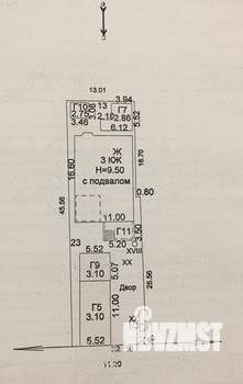 Дом 419м², 3-этажный, участок 6 сот.  