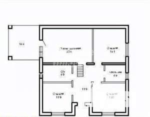 Дом 134м&sup2;, 1-этажный, участок 5 сот.  