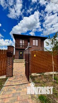 Коттедж 162м&sup2;, 2-этажный, участок 6 сот.  