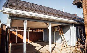 Дом 160м&sup2;, 3-этажный, участок 4 сот.  