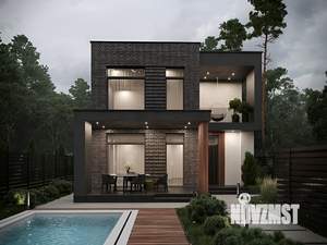 Дом 164м², 2-этажный, участок 4 сот.  