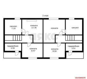 Дом 85м&sup2;, 2-этажный, участок 4 сот.  