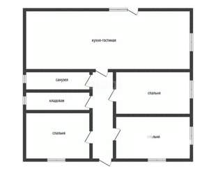 Дом 120м², 2-этажный, участок 7 сот.  