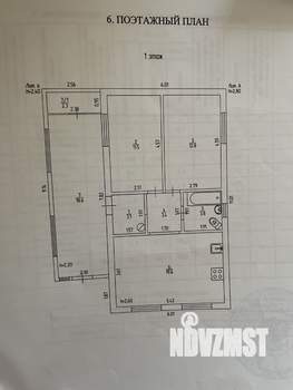 Дом 75м², 1-этажный, участок 4 сот.  
