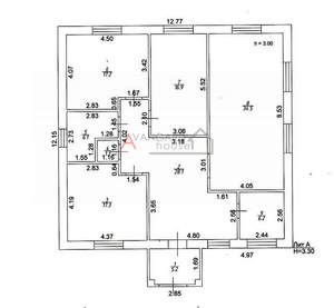 Дом 132м², 1-этажный, участок 5 сот.  