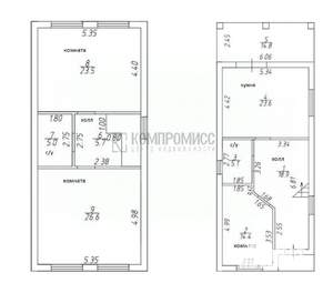 Дом 145м², 2-этажный, участок 3 сот.  