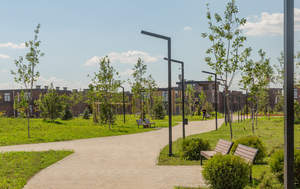 Дом 136м&sup2;, 2-этажный, участок 3 сот.  