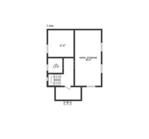 Дом 149м&sup2;, 2-этажный, участок 4 сот.  