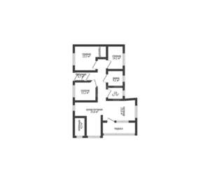 Дом 143м&sup2;, 1-этажный, участок 8 сот.  