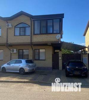 Таунхаус 133м&sup2;, 2-этажный, участок 3 сот.  