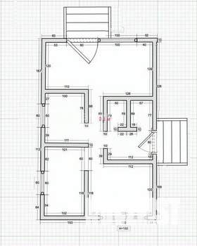 Дом 95м², 1-этажный, участок 4 сот.  