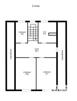 Дом 180м², 2-этажный, участок 8 сот.  