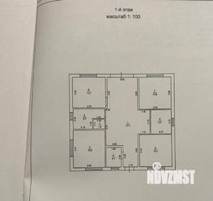 Дом 132м&sup2;, 1-этажный, участок 6 сот.  