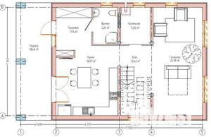 Коттедж 170м&sup2;, 2-этажный, участок 7 сот.  