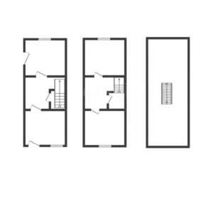 Дом 95м², 2-этажный, участок 2 сот.  