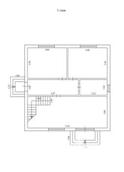 Коттедж 180м², 2-этажный, участок 5 сот.  