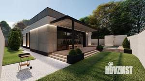 Дом 220м&sup2;, 1-этажный, участок 7 сот.  