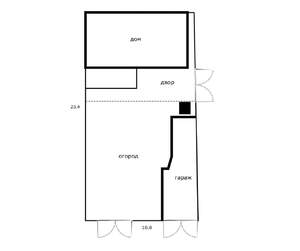 Дом 85м&sup2;, 1-этажный, участок 5 сот.  