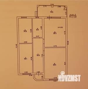 Дом 120м&sup2;, 1-этажный, участок 5 сот.  