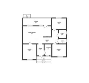 Дом 158м&sup2;, 1-этажный, участок 5 сот.  