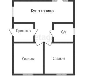 Дом 95м², 2-этажный, участок 3 сот.  
