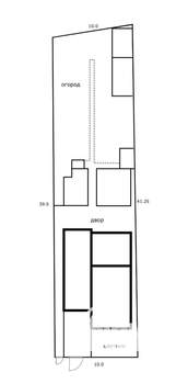 Дом 57м², 1-этажный, участок 4 сот.  