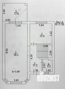 Дом 130м², 2-этажный, участок 4 сот.  
