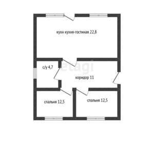 Дом 127м², 2-этажный, участок 4 сот.  