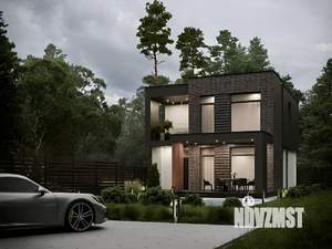 Дом 164м², 2-этажный, участок 4 сот.  