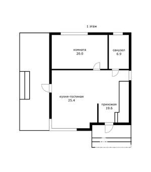 Дом 140м&sup2;, 2-этажный, участок 4 сот.  