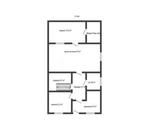 Дом 160м², 2-этажный, участок 6 сот.  