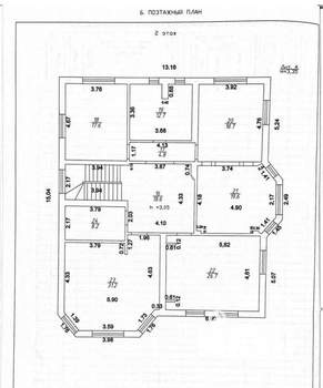 Дача 483м², 3-этажный, участок 10 сот.  