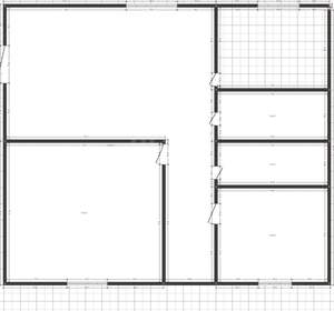 Дом 90м&sup2;, 1-этажный, участок 4 сот.  