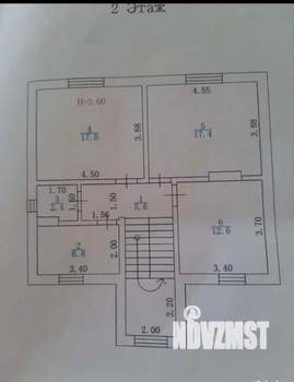 Дом 154м&sup2;, 2-этажный, участок 4 сот.  