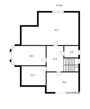 Дом 351м², 2-этажный, участок 6 сот.  