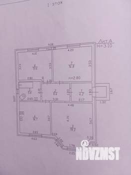 Дом 78м&sup2;, 1-этажный, участок 4 сот.  